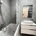 Doua camere, apartament mobilat si utilat, curte engleza, liber.
